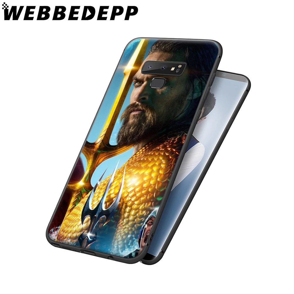 Мягкий чехол WEBBEDEPP Movie Aquaman для Samsung Galaxy A3 A5 A6 Plus A7 A8 A9 J6 | Мобильные телефоны и