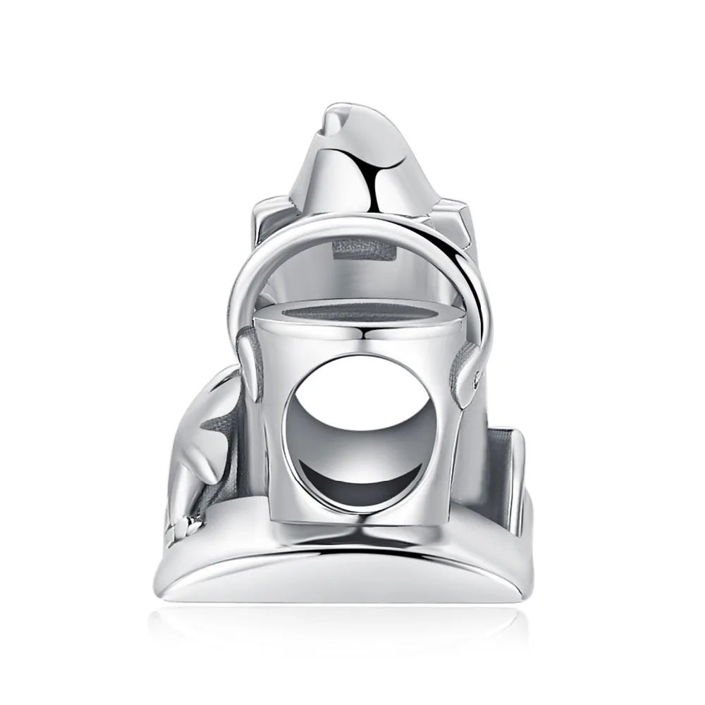 JewelryPalace 925 пробы серебро Пляж любовь замок из песка очарование бисером 2018 Новая