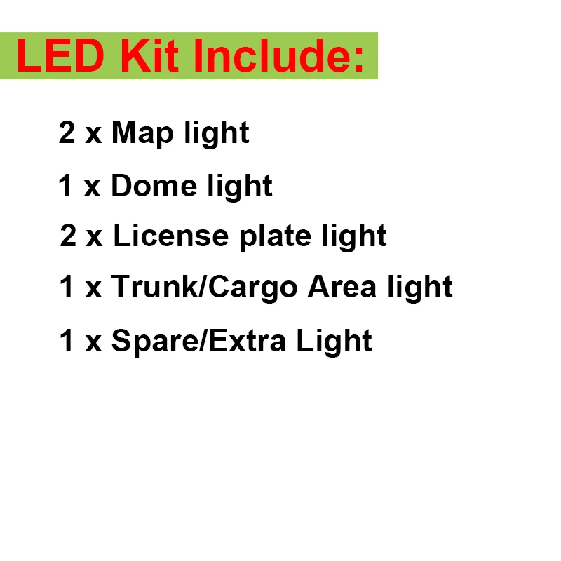 Buildreamen2 автомобиль 5630 SMD Светодиодная лампа внутреннего освещения белый