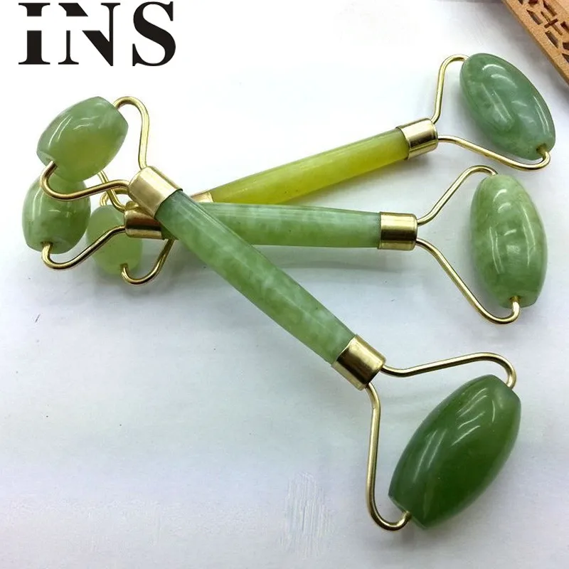 Facial Massage Jade Roller Face Body Head Neck Nature Beauty Device Stone Levert Dropship | Красота и здоровье