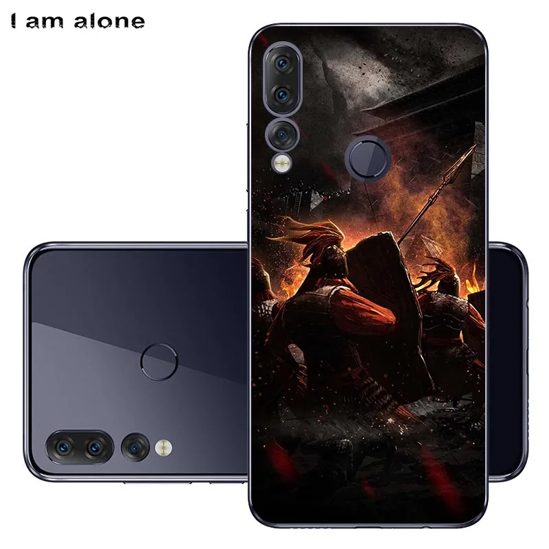 TPU H14 Чехлы для телефонов I am alone для lenovo Z5/Z5S Solf TPU Модные Цветные Чехлы для мобильных телефонов для lenovo Z5S чехол - Цвет: TPU H14