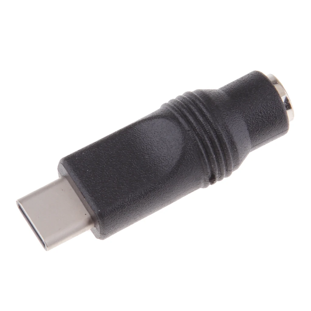 Адаптер питания MagiDeal DC конвертер Type C USB штекер 5 5x2 1 мм гнездовой разъем для
