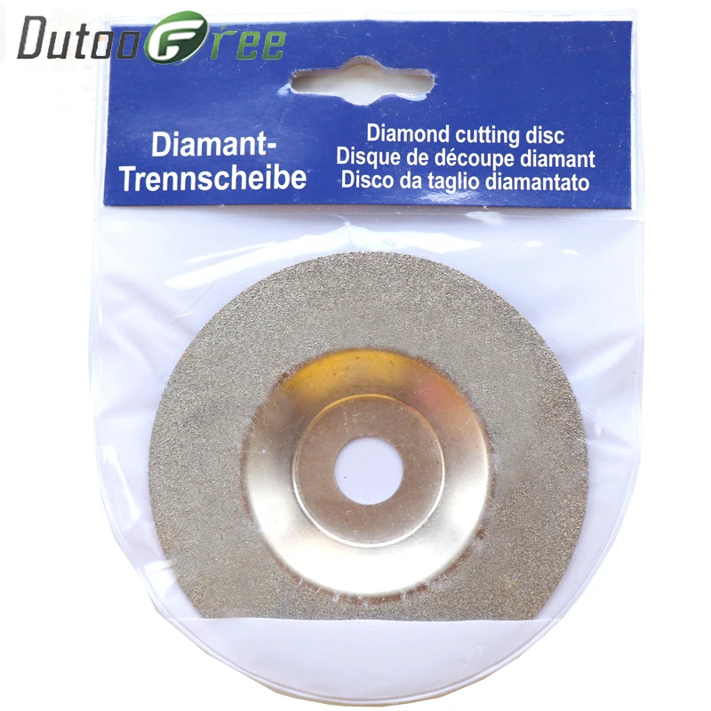 Dutoofree 100 мм Dremel аксессуары Алмазная резка диск с покрытием мини дисковая пила