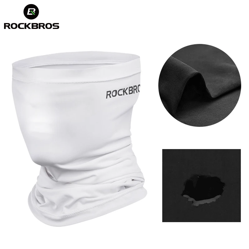 ROCKBROS Ice ткань Пот походные шарфы однотонные дышащие Кемпинг мягкая защита от УФ