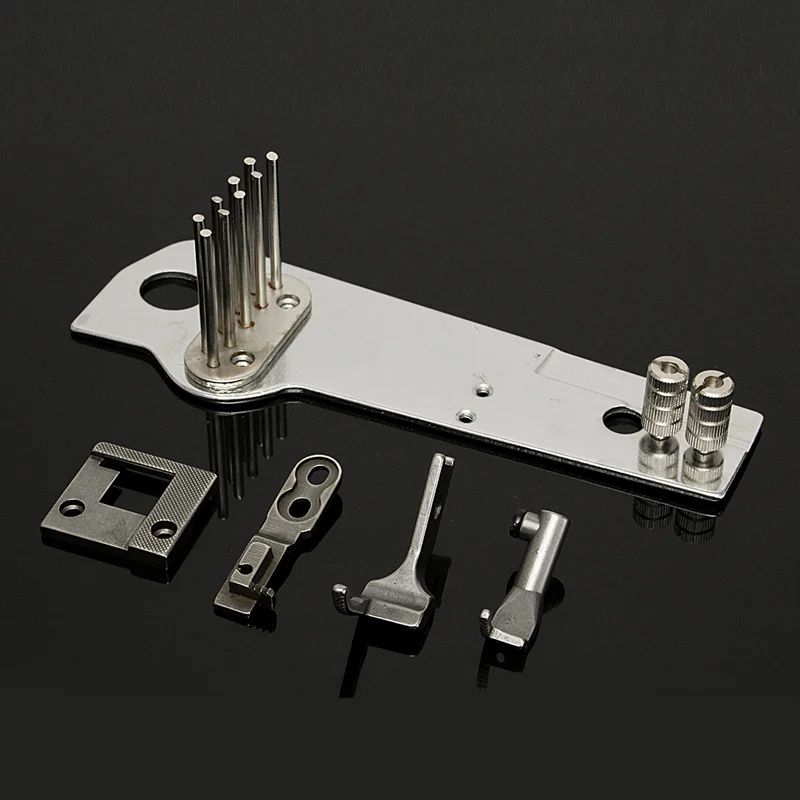 1 компл. Приспособление для швейной машинки игольчатые пластины винты полная