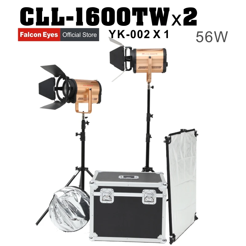 

Бесплатная доставка CLL-1600TW 2 шт./лот с коробкой 160 Вт WIFI освещение для фотостудии Светодиодная лампа для съемки рекламы
