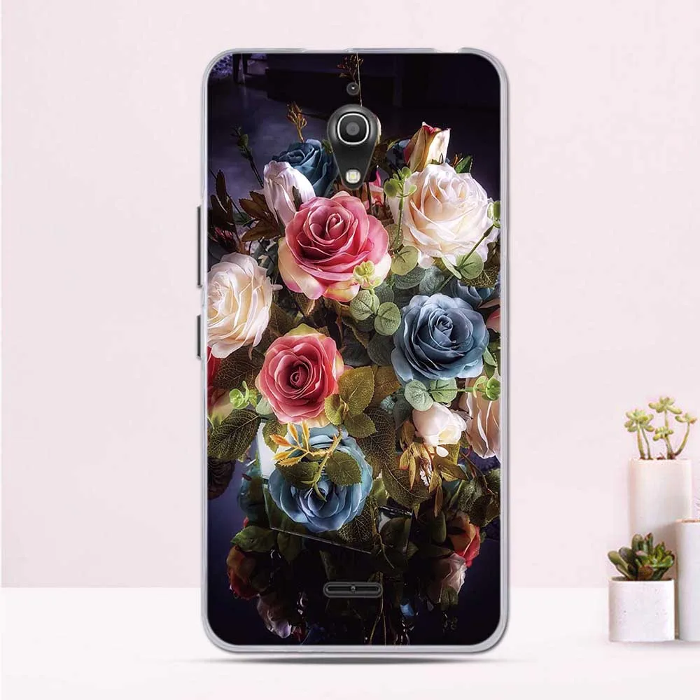 Чехол для Alcatel A2 XL 8050D чехол с 3D рисунком силиконовый мягкий из ТПУ A2XL телефона s |