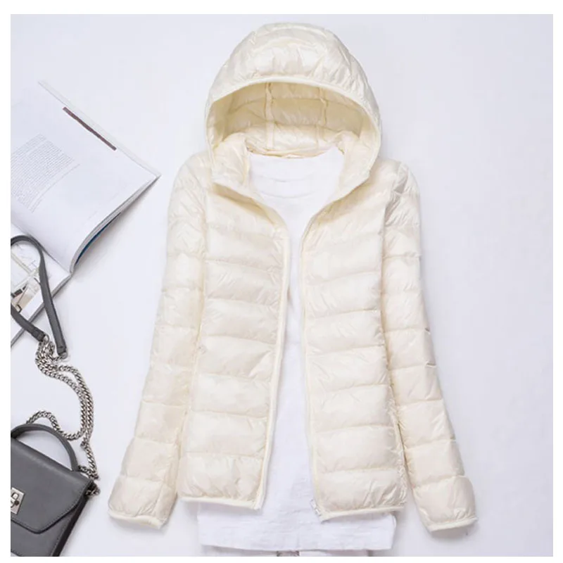 90% Пато Абахо chaquetas con capucha de manga калиенте abrigo Invierno mujeres ультра ligero femenino парка YRF001|Женские пуховики| |
