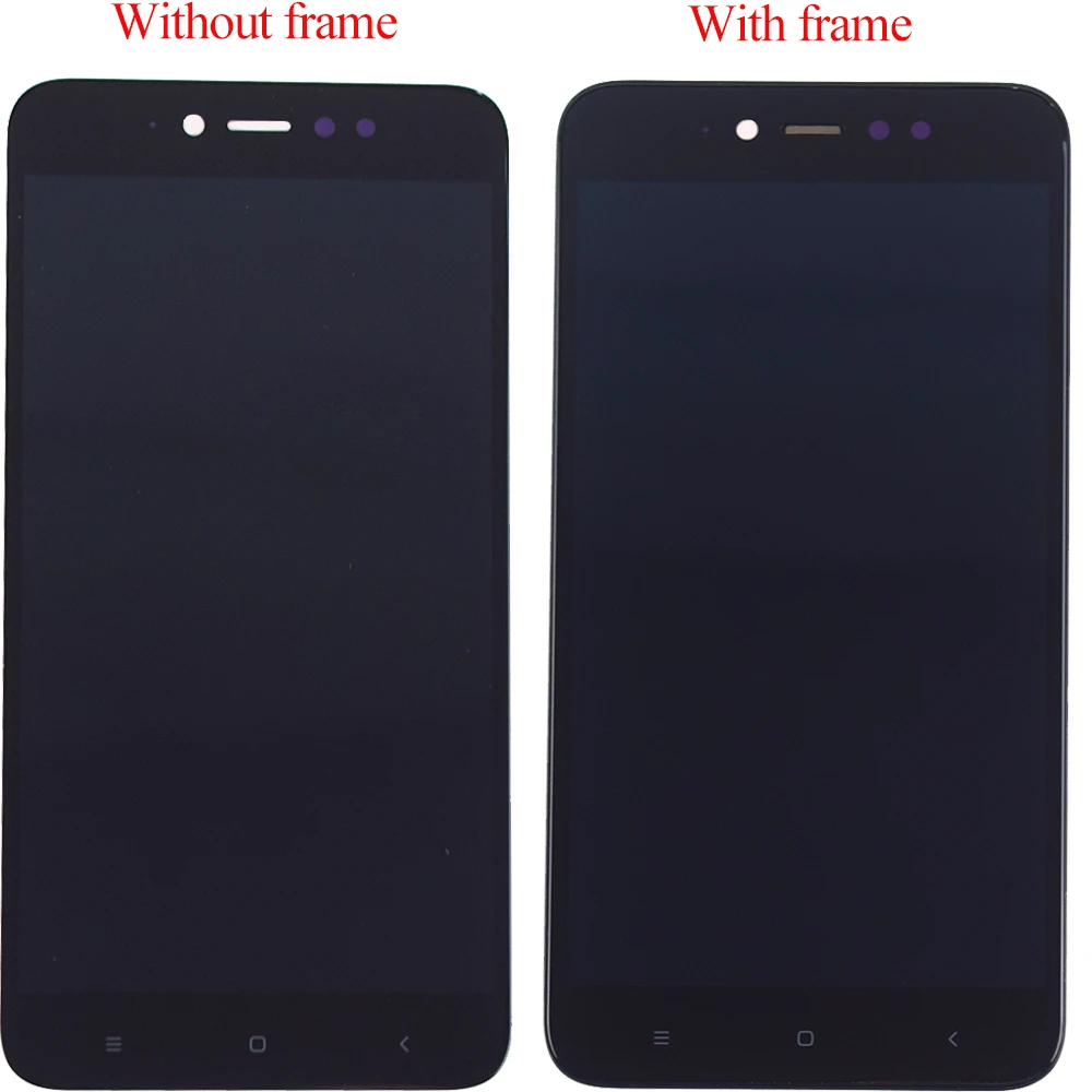 Для Xiaomi Redmi Примечание 5A Prime/Pro LCD сенсорный датчик экрана в сборе рамка для экран