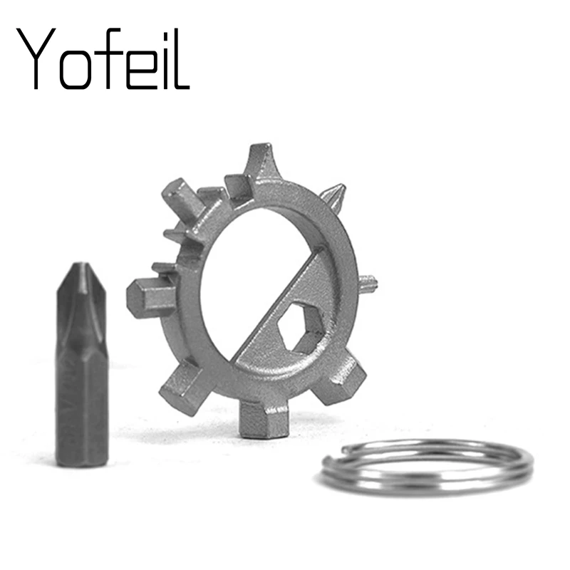 

Туристическое снаряжение Отвертка Карманный Многофункциональный инструмент Инструмент для выживания Наружные принадлежности Многофункц...