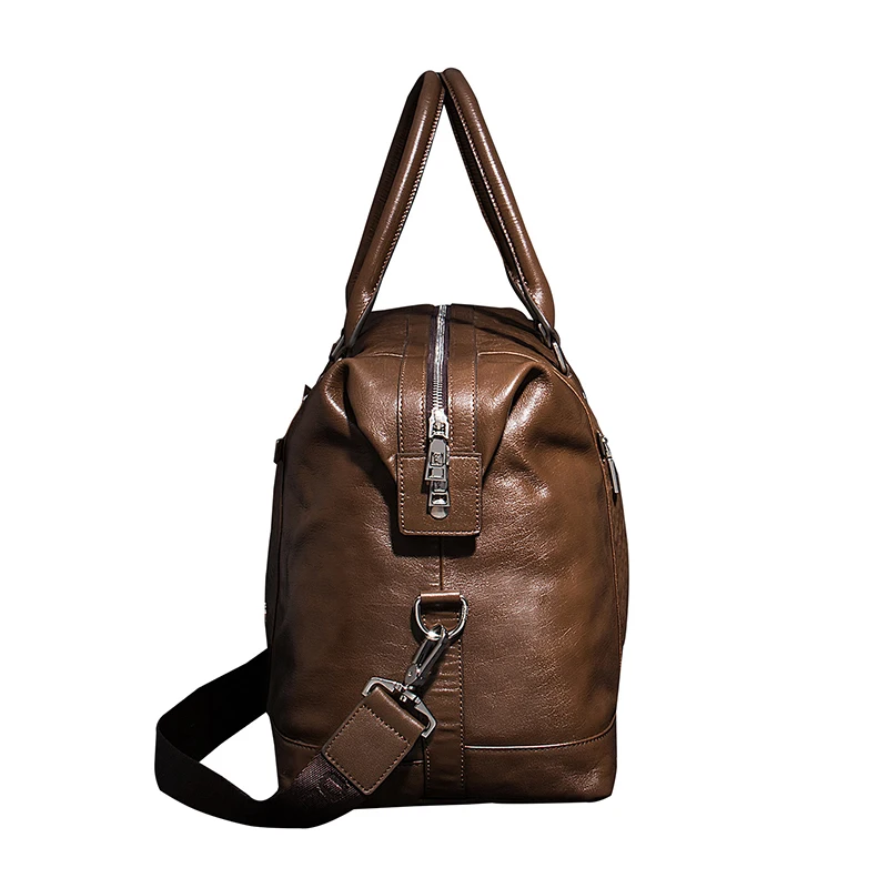 Pabojoe Duffle Bags 100% Italian Genuine Cowhide Leather Big Capacity Mens Business Travel Holder Luggage | Багаж и сумки