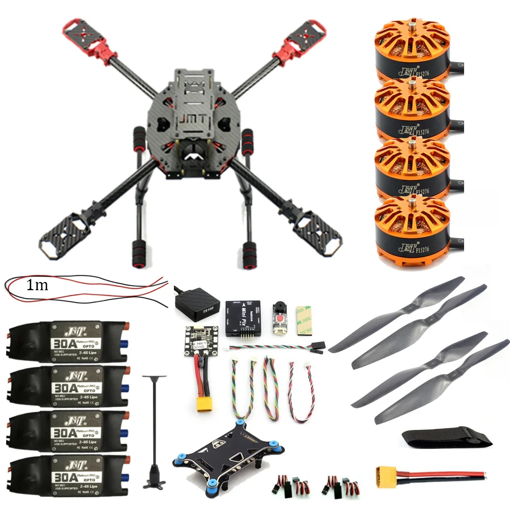 DIY 2 4 GHz Aixs Квадрокоптер RC Drone ARF 630mm Frame Kit Radiolink MINI PIX + GPS бесщеточный мотор ESC высота