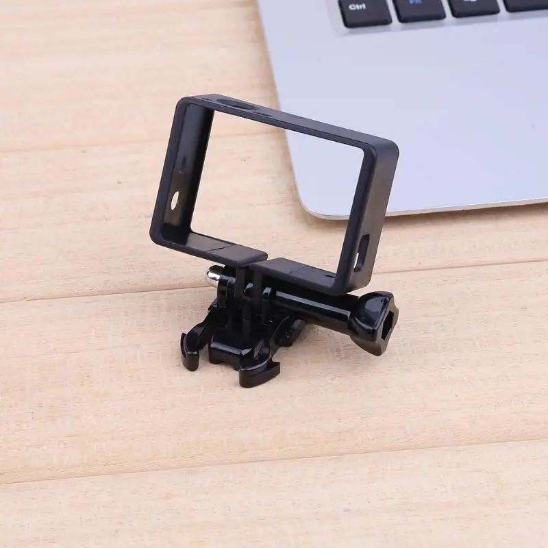 

ALLOYSEED Black PC Camera Case Holder Frame Active Stand Holder Mount Accessory Kit for GoPro Hero 3/3+/4 Camera Case