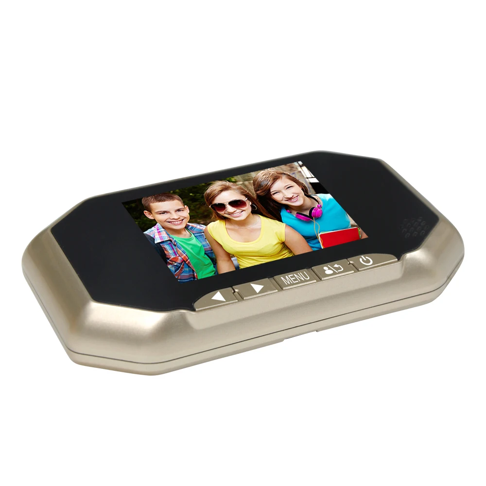 Видеозвонок дверной цифровой с ЖК-дисплеем 3 5 дюйма 16 ГБ | Безопасность и защита