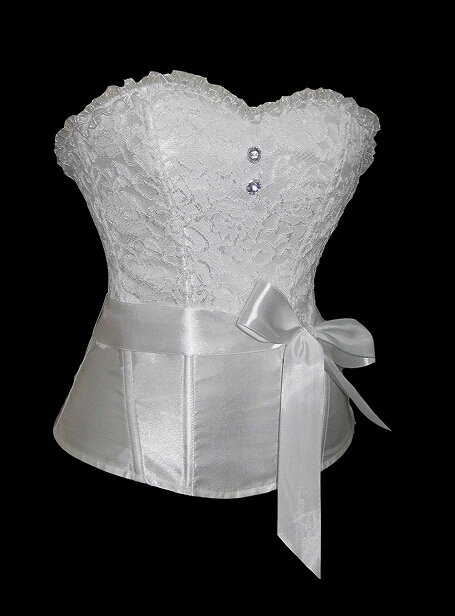 2016 элегантный женский атласный корсет для невесты обхват груди бюстье с бандажом