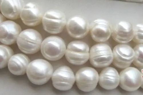 FREE SHIPPING&gt&gt&gt@@ &gt Hot sale new Style &gt&gt&gt&gt&gtAA 17'' 12-13mm Huge White Freshwater Pearl Necklace south sea Baroque |