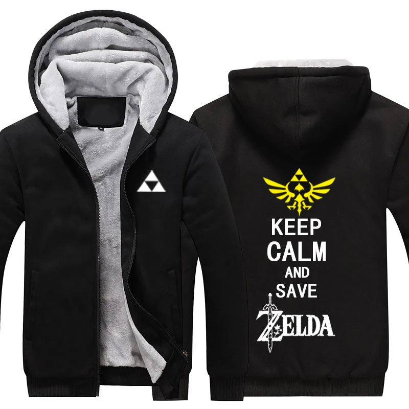 Прямая доставка зимняя теплая куртка Zelda бейсбольная унисекс шерстяная