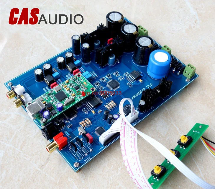 Двойной AK4495 DAC AKM SEQ AK4118 32 бит 384K Hi Fi с ЖК дисплеем улучшенный звук XMOS U8 асинхронный