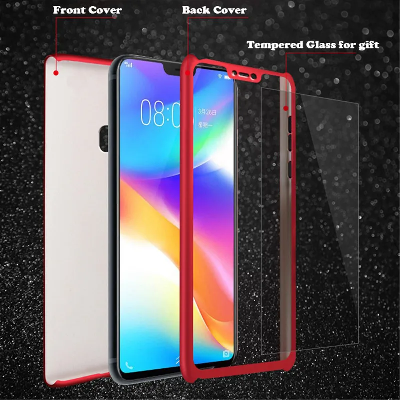 Missbuy телефон крышка для Vivo V9 V 9 полное покрытие VIVO Y85 Fundas 360 градусов