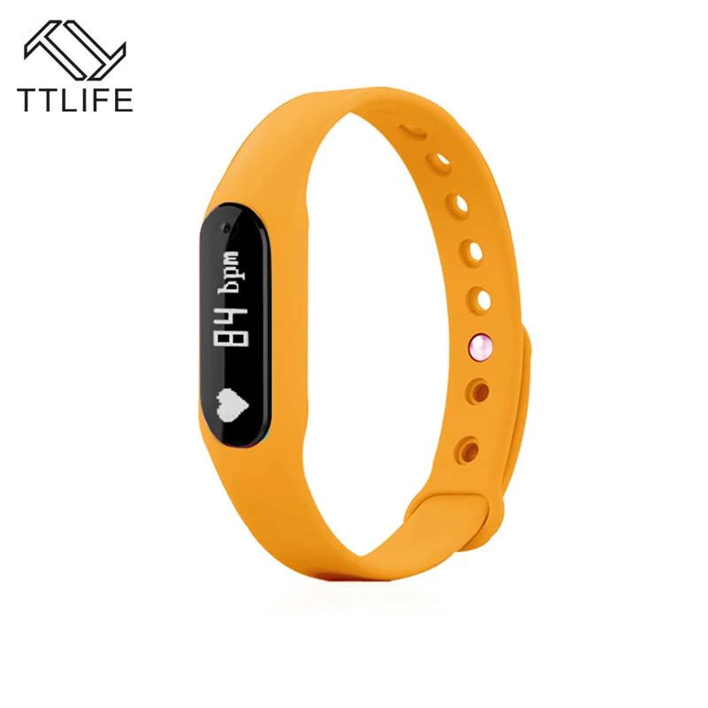 2016 Новый TTLIFE Бренд Браслет Смарт Запястье монитор Сердечного Ритма Smartband Bluetooth 4.0