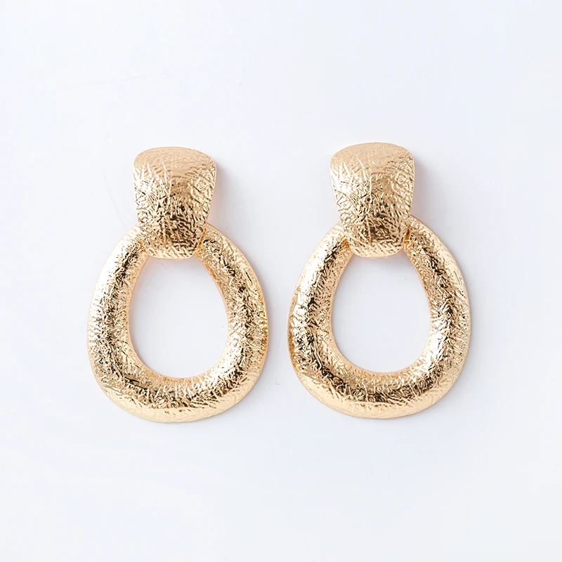 

COWNINE Fashion women's retro exaggerated earrings wedding party gift jewelry personalized luxury earrings