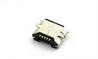 50 шт. Micro USB 5P 5-контактный разъем для зарядки | Электронные компоненты и