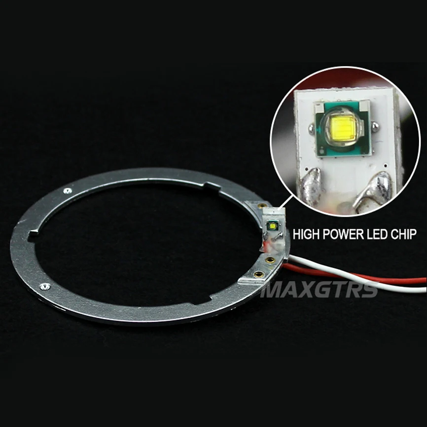 2x80 мм 95 для автомобиля Led Ангельские глазки светильник гало кольца DRL Габаритные