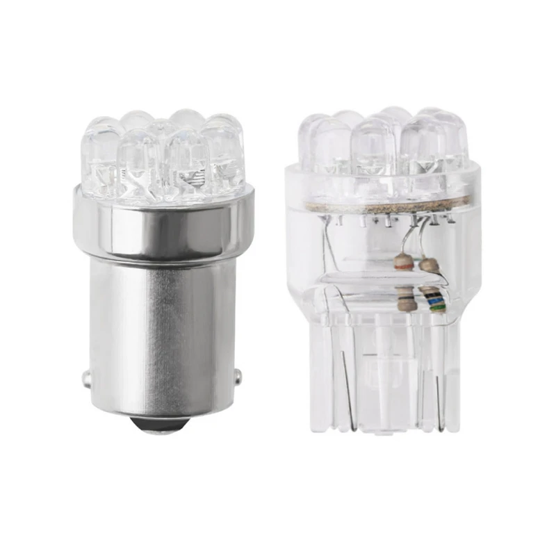 

2pcs/set 9 LED Motorcycle Turn Lights 12V DC High Brightness Car Automobile Signal Lamp