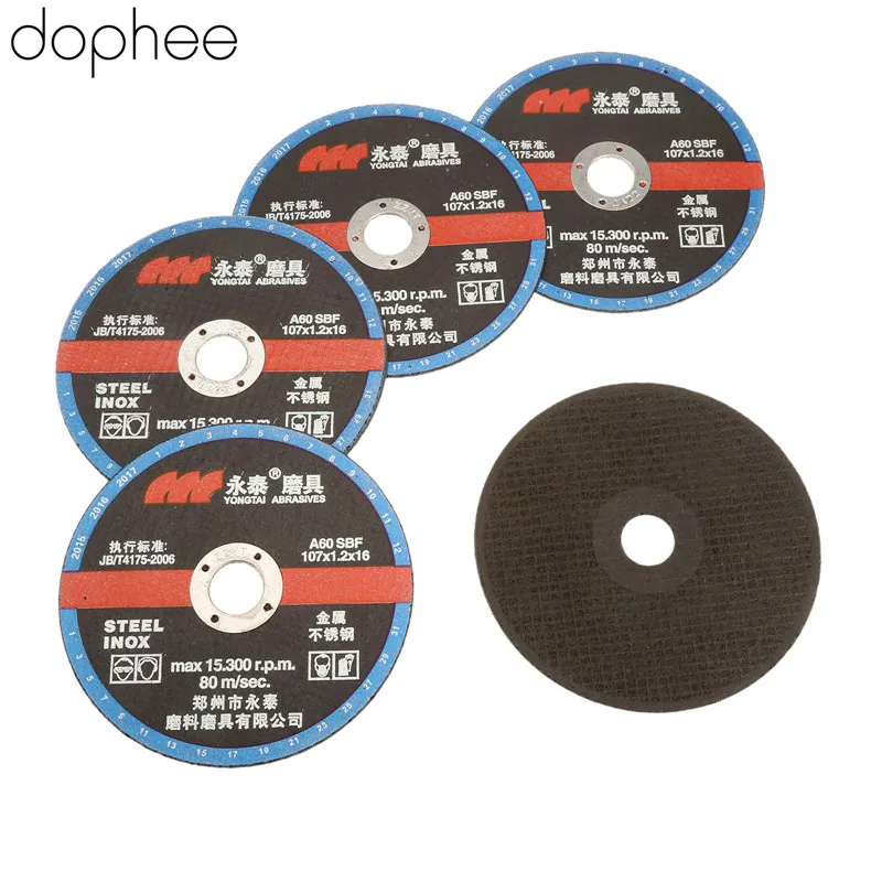 Аксессуары dophee 107 мм Dremel ультра тонкий шлифовальный круг из смолы отрезной резец
