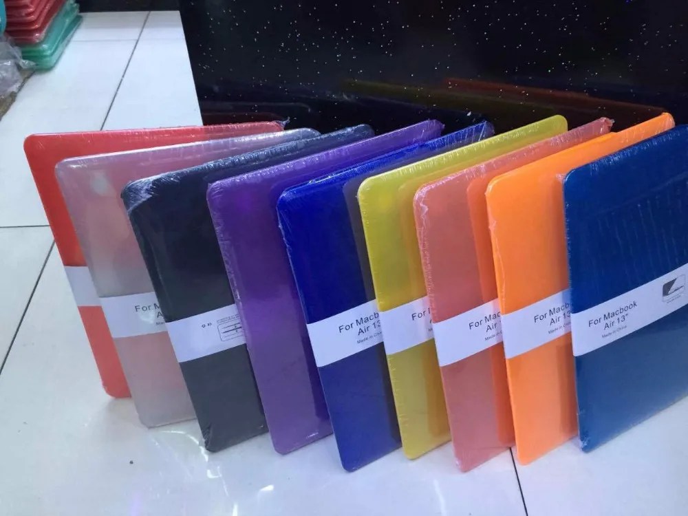 Роскошный Новый Прозрачный Кристальный чехол для ноутбука Macbook air 11 12 13 15 дюймов Pro