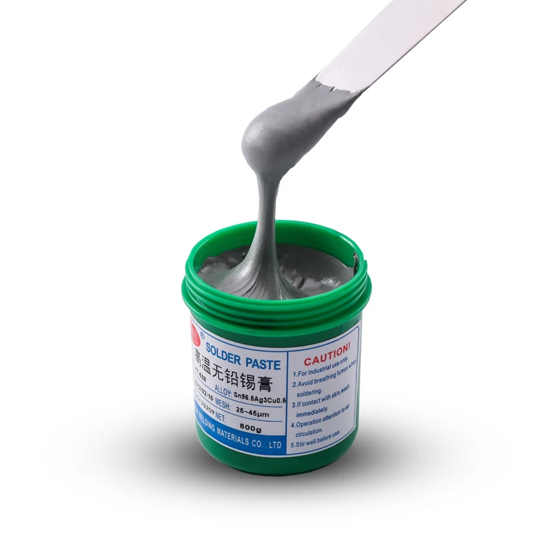 FSP SD-585 sn99ag0. 3 cu0.7 высокотемпературная Бессвинцовая паста для пайки SMT 500 г/200 г BGA