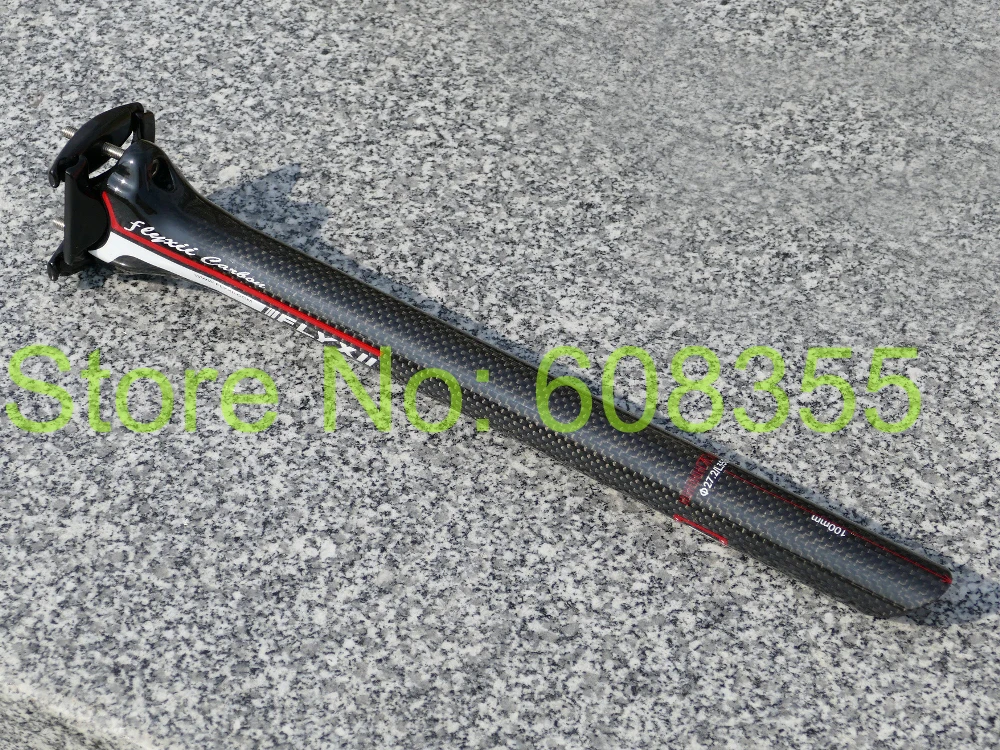 Red Green 190g - Full Carbon MTB Road Bike Seat post Seatpost 27.2mm 31.6mm 350mm | Спорт и развлечения