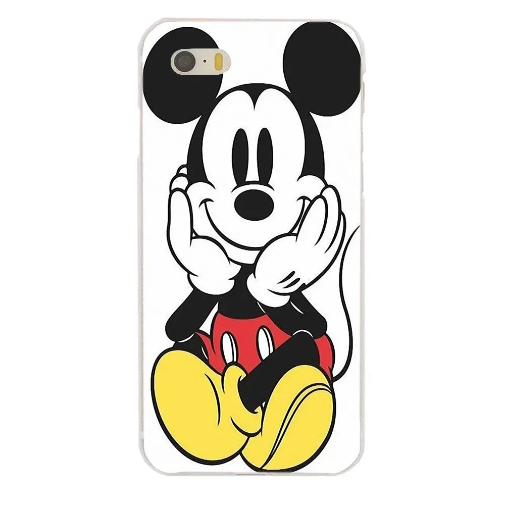 В продаже для Huawei Mate 7 8 9 10 P7 P8 P9 P10 P20 Lite Plus Pro GR5 P Smart 2017 Bad Mick Mouse On Wood