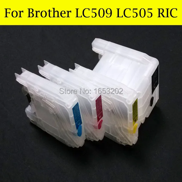 Новинка! Многоразовый картридж для принтеров Brother LC509 LC505|ink cartridge|refillable ink