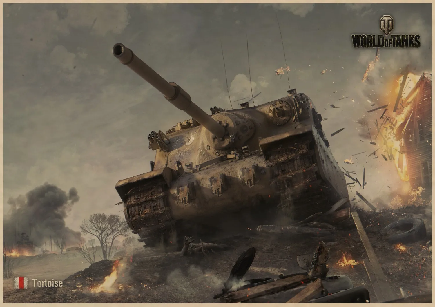 World of Tanks WOT B сборный Танк игра войны Бар Кафе гостиная столовая декоративная