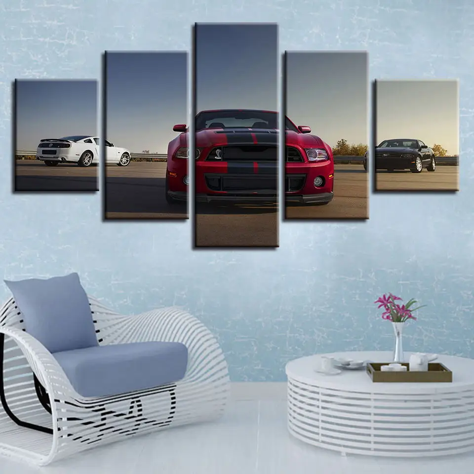 Цитаты HD акварельные настенные модульные картины 5 компл. Современные VW автомобильные принты домашний декор плакат детская комната холст живопись произведение искусства