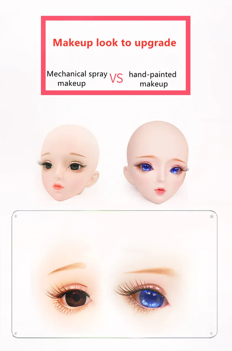 1/3 BJD кукла 62 см DF Заказная кукла шарнир тело ручная роспись макияж мечта фея AI YoSD MSD SD набор игрушка подарок DC лати