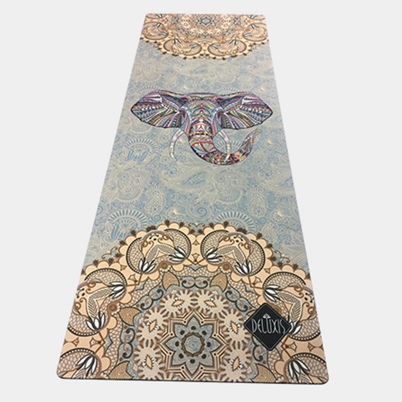 

183CM*61CM*3.5MM Natural Rubber Suede Fabirc Healthy Professional Lose Weight Exercise Mat Fitness Yoga Mat