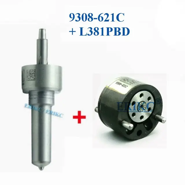 

ERIKC EJBR05102D (28232251) diesel injector spare parts kits L381PBD + 9308z621c nozzle repair kits 7135-646 for Euro4 Delphi