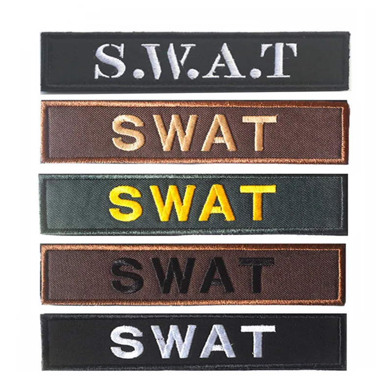 S. W. A. T. Тактическая Morale патч SWAT 5 11 армейская Боевая нарукавная повязка на плечо