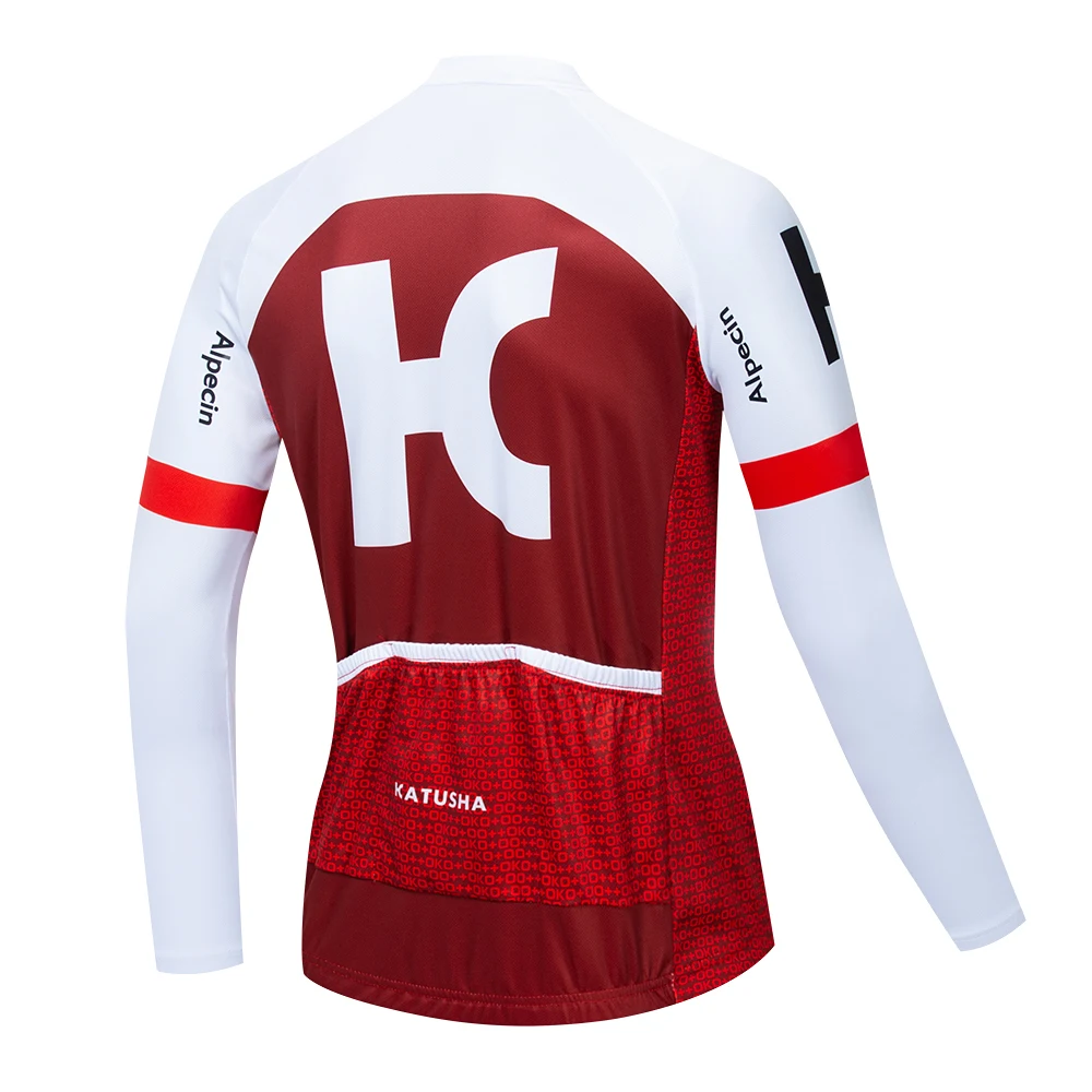 Alpecin 2019 Новая мужская весенняя и осенняя велосипедная майка с длинным рукавом MTB