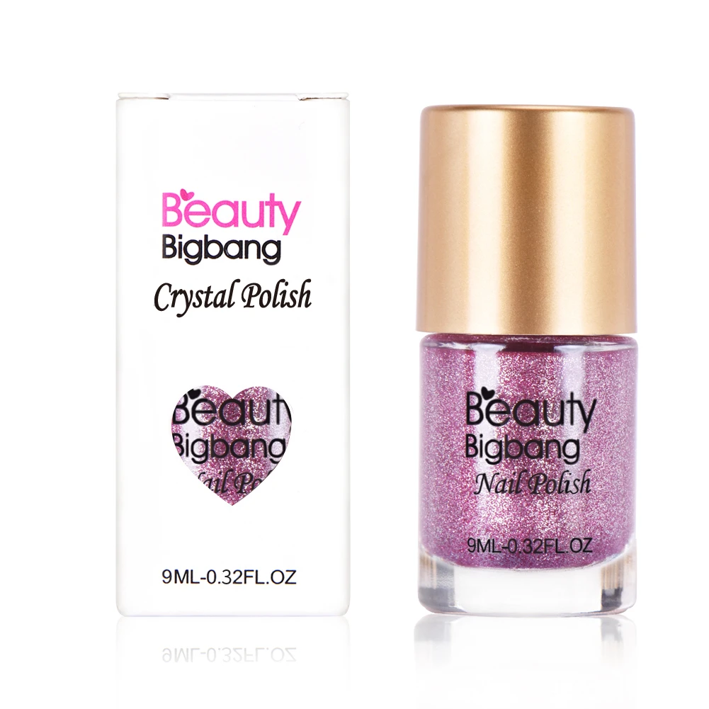 BeautyBigBang 5 бутылочек Набор лаков для ногтей кристалл жемчуг бриллианты блеск лак для ногтей маникюр Блеск лак для ногтей