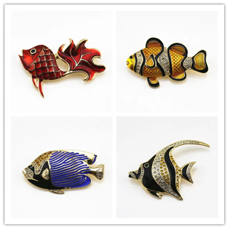 Новая эмалированная брошь в стиле ретро милая брошка для пальто шаль аксессуар