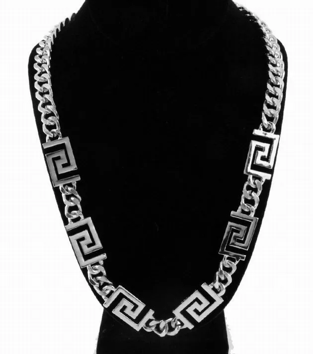 Ожерелье из филигранной цепочки с головой льва|link chain necklace|necklace filmnecklace link |