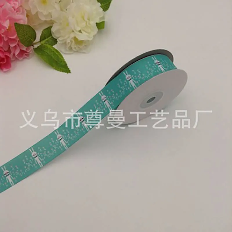 Satin Ribbon DIY Digital Printing Thermal Transfer Sublimation Thread Belt Grosgrain Gift Clothing Decorative | Дом и сад