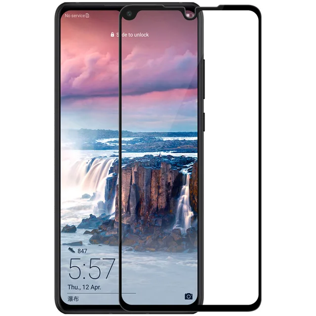 Black Huawei P30 huawei c закаленным стеклом P30 Lite Nova 4E стекло Nillkin CP+ Pro 2.5D полное покрытие протектор экрана - Цвет: Black