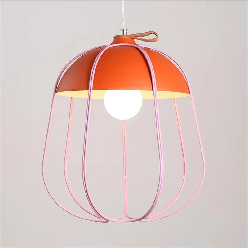 Goede Vintage Land Macaron Ijzeren Hanglamp Restaurant Eetkamer Bar Moderne Nordic Suspesion Drop Lampen Dia 33Cm 1512