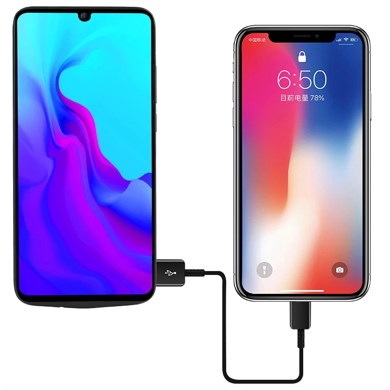 Чехол для Huawei P30 Pro 5000 мАч зарядное устройство чехол телефона с подставкой внешний