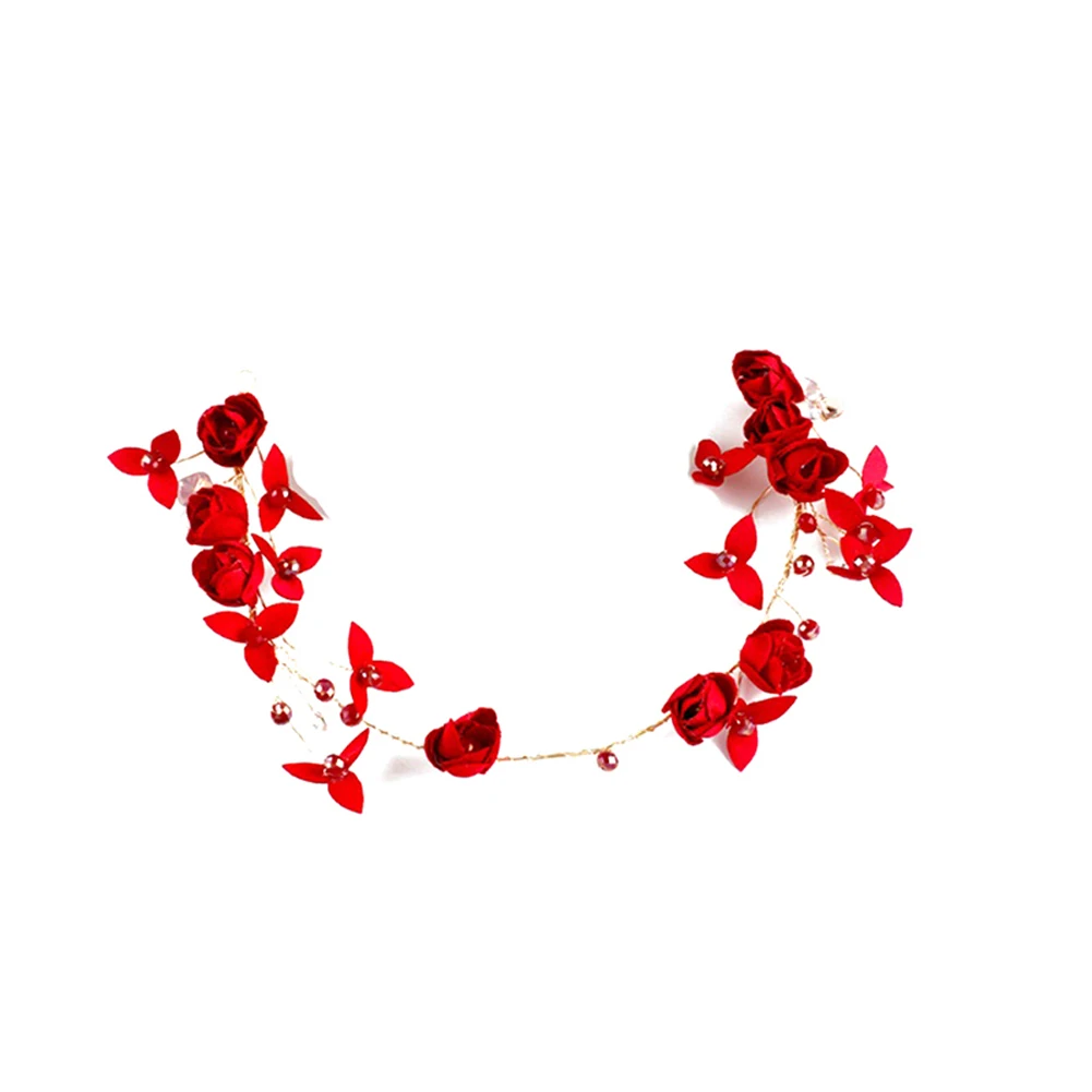 Свадебная головная повязка венок серьги для женщин и девочек с кисточками