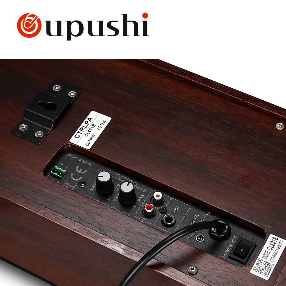 Встроенный цифровой усилитель мощности OUPUSHI CL631B с bluetooth активным настенным